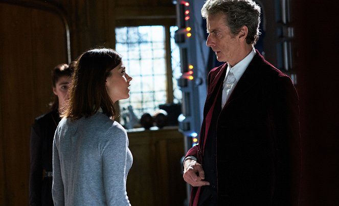 Doktor Who - Oko w oko z krukiem - Z filmu - Jenna Coleman, Peter Capaldi