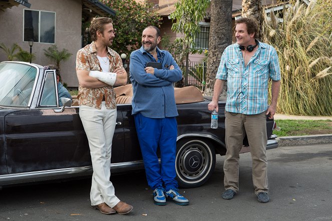 The Nice Guys - Dreharbeiten - Ryan Gosling, Shane Black