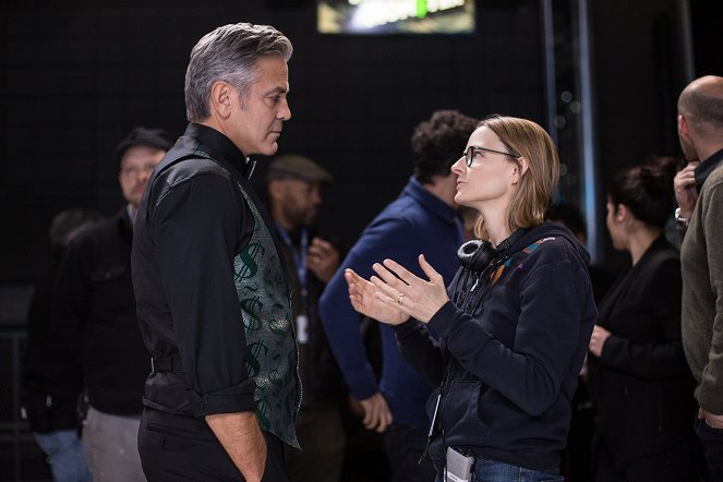Money Monster - Van de set - George Clooney, Jodie Foster