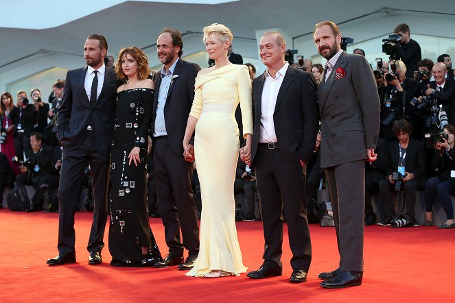 Oslněni sluncem - Z akcí - Matthias Schoenaerts, Dakota Johnson, Luca Guadagnino, Tilda Swinton, Corrado Guzzanti, Ralph Fiennes