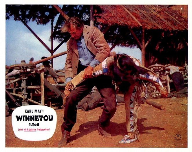 Winnetou - Revolta dos Apaches - Cartões lobby - Lex Barker