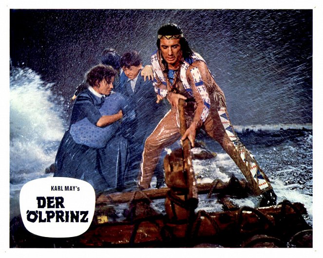 Winnetou i król nafty - Lobby karty - Macha Méril, Pierre Brice