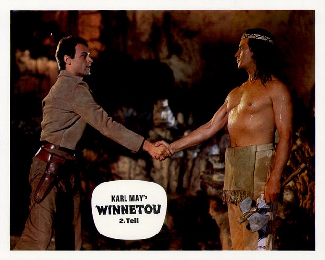 Winnetou II - Lobbykarten - Terence Hill, Pierre Brice