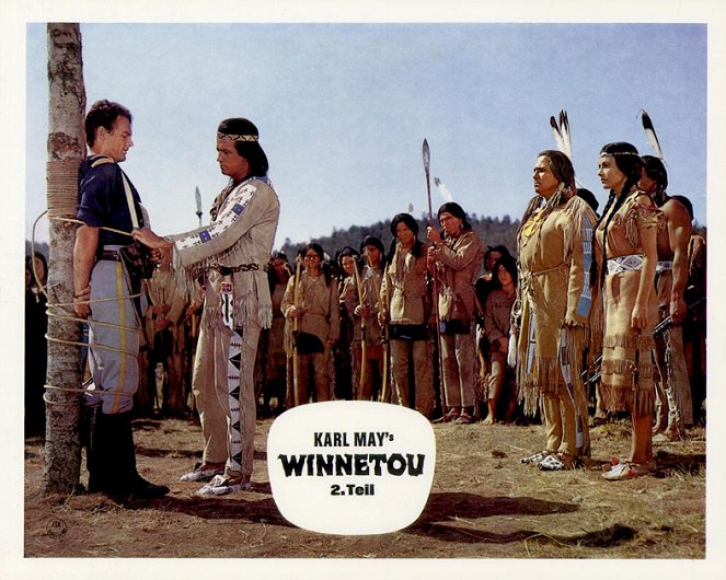 Winnetou 2. - Az utolsó renegátok - Vitrinfotók - Terence Hill, Pierre Brice, Rikard Brzeska, Karin Dor