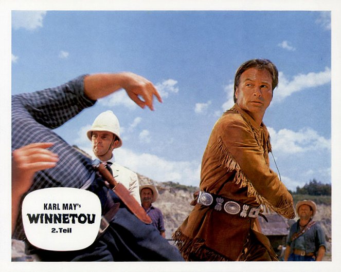 Winnetou 2. - Az utolsó renegátok - Vitrinfotók - Eddi Arent, Lex Barker
