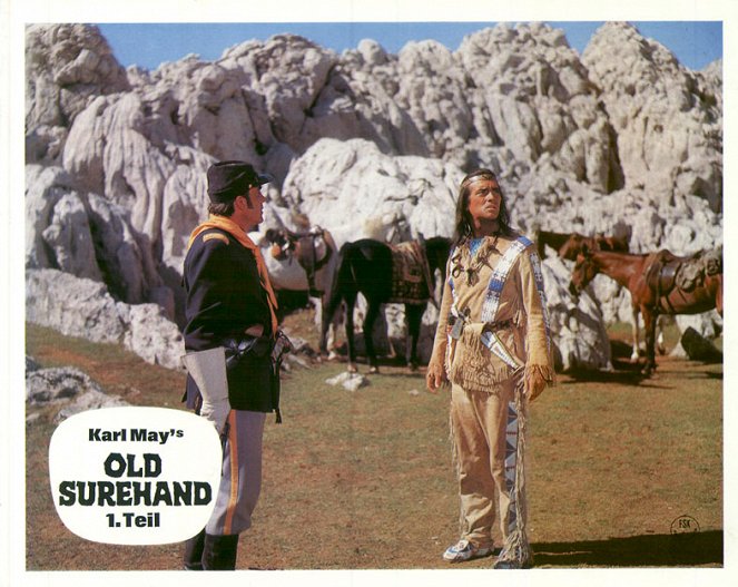 Lännen sankarit - Winnetou ja Old Surehand - Mainoskuvat - Pierre Brice