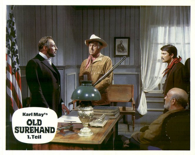 Old Surehand - Cartes de lobby - Stewart Granger