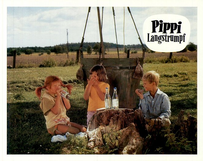 Pippi Långstrump - Lobby karty - Inger Nilsson, Maria Persson, Pär Sundberg