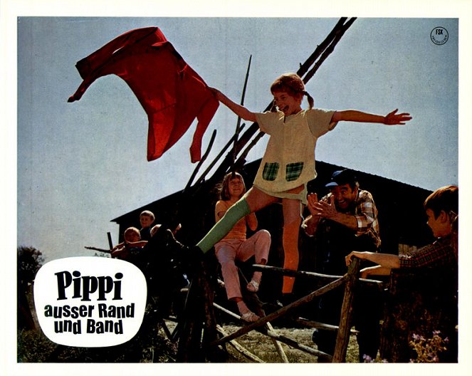På rymmen med Pippi Långstrump - Cartões lobby - Maria Persson, Inger Nilsson
