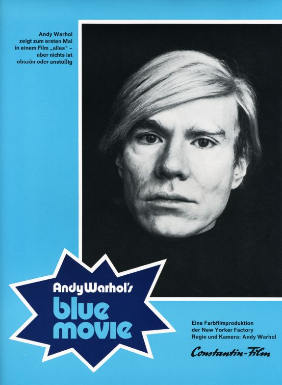 Blue Movie - Cartões lobby - Andy Warhol