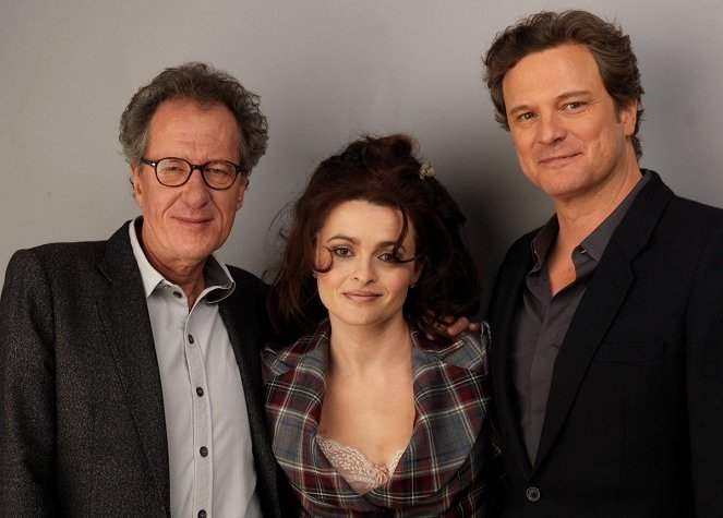 El discurso del Rey - Promoción - Geoffrey Rush, Helena Bonham Carter, Colin Firth