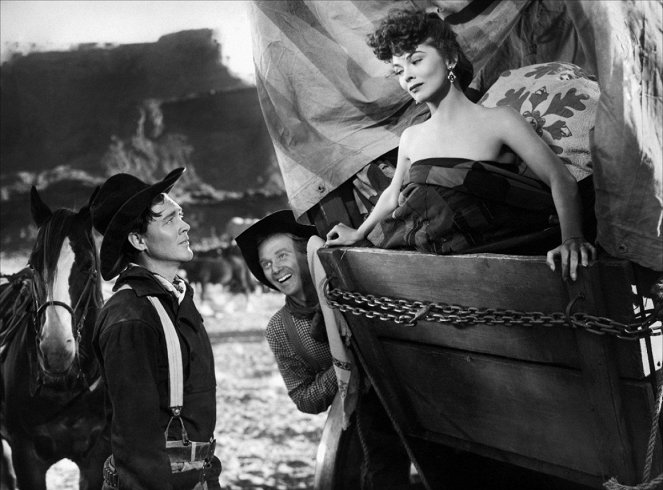 Wagon Master - Filmfotos - Ben Johnson, Harry Carey Jr., Joanne Dru