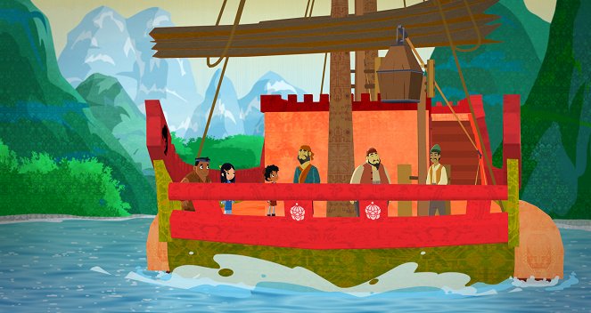 Die Abenteuer des jungen Marco Polo - Flucht im Flug über Xian - De la película