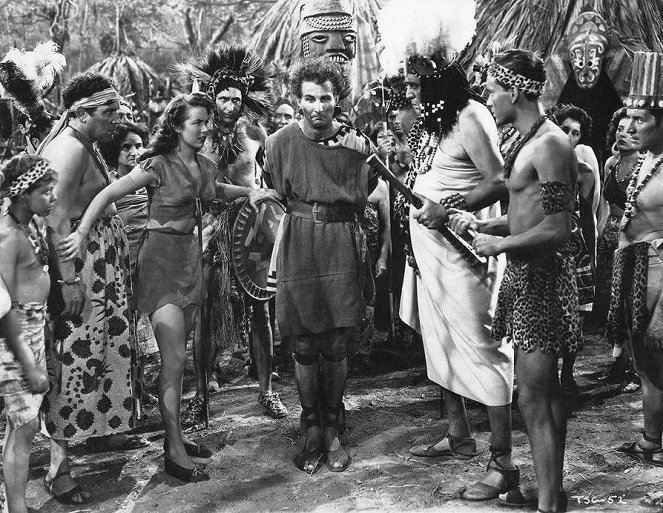 Tarzan ja orjatyttö - Kuvat elokuvasta - Vanessa Brown, Robert Warwick
