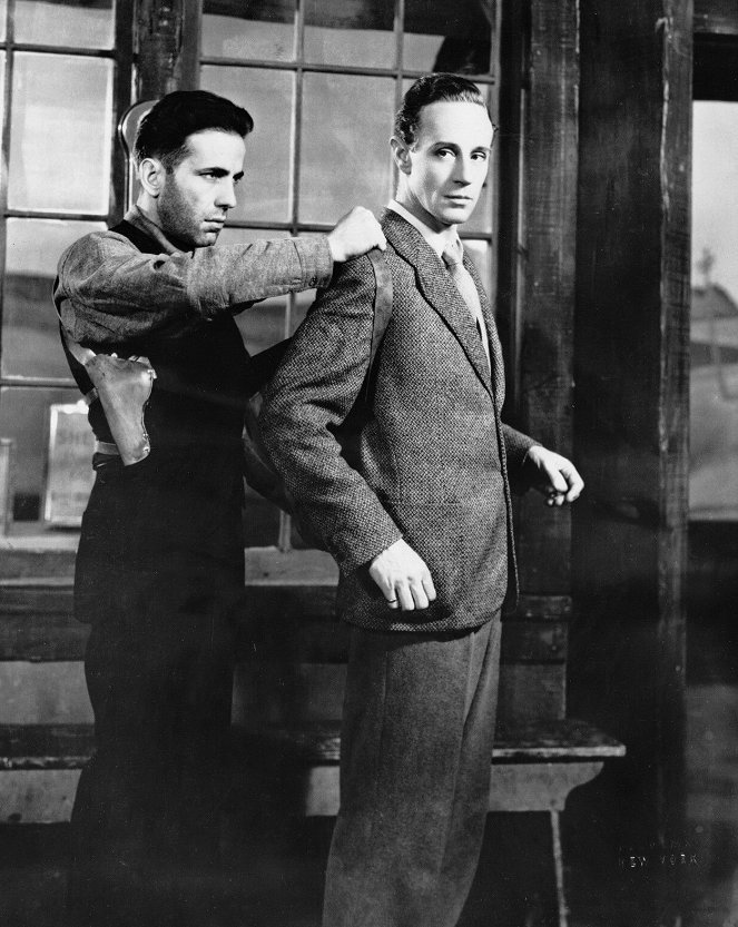 Skamenelý les - Z filmu - Humphrey Bogart, Leslie Howard