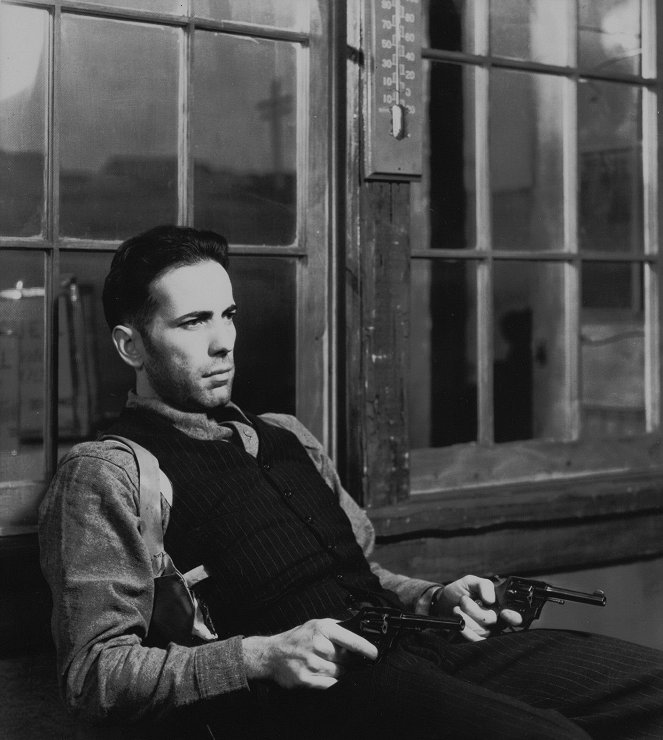 Skamenelý les - Z filmu - Humphrey Bogart
