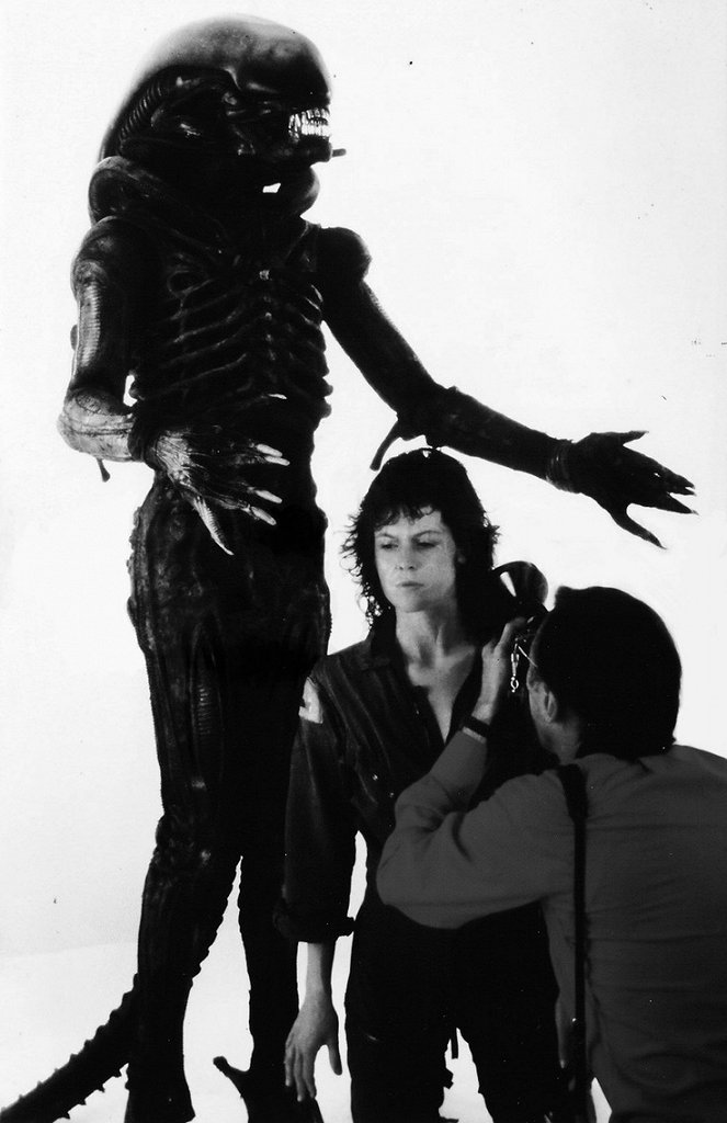 Alien - kahdeksas matkustaja - Kuvat kuvauksista - Sigourney Weaver