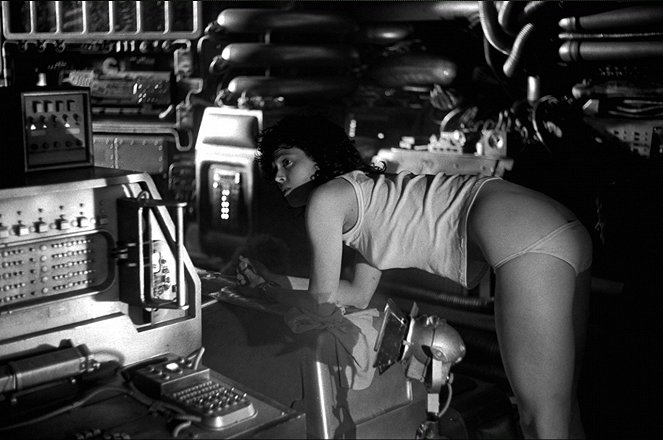 Alien - Van de set - Sigourney Weaver