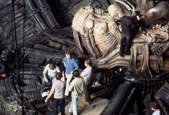 Alien, el octavo pasajero - Del rodaje - Ridley Scott
