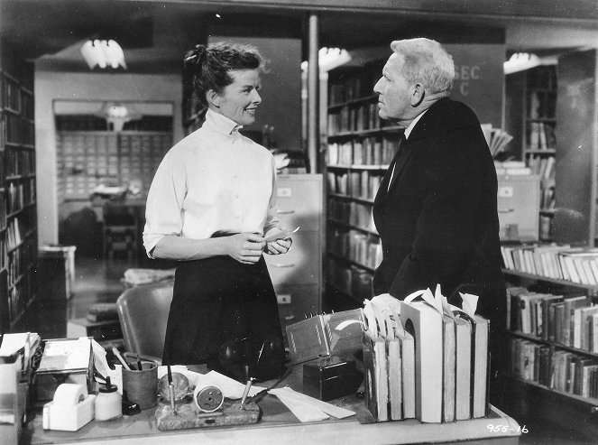 Eine Frau, die alles weiß - Filmfotos - Katharine Hepburn, Spencer Tracy