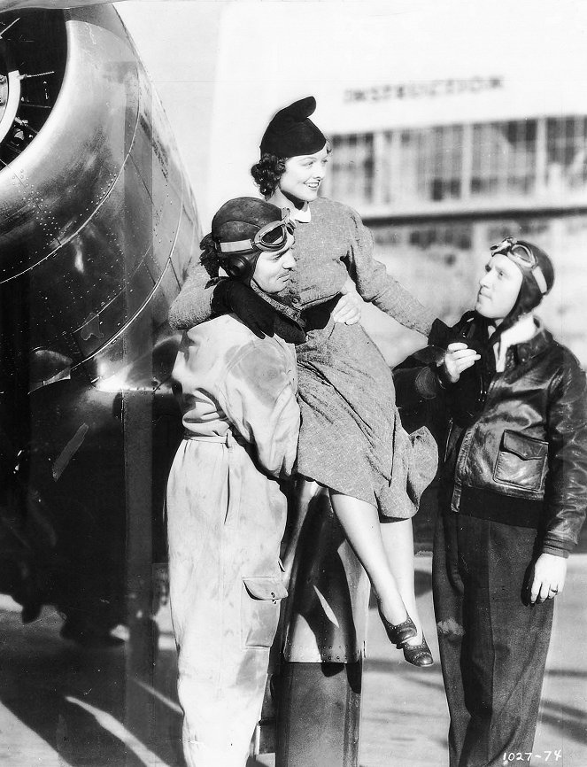 Piloto de pruebas - De la película - Clark Gable, Myrna Loy, Spencer Tracy
