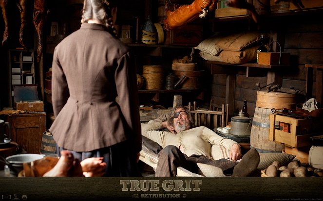 True Grit - Lobbykaarten - Jeff Bridges