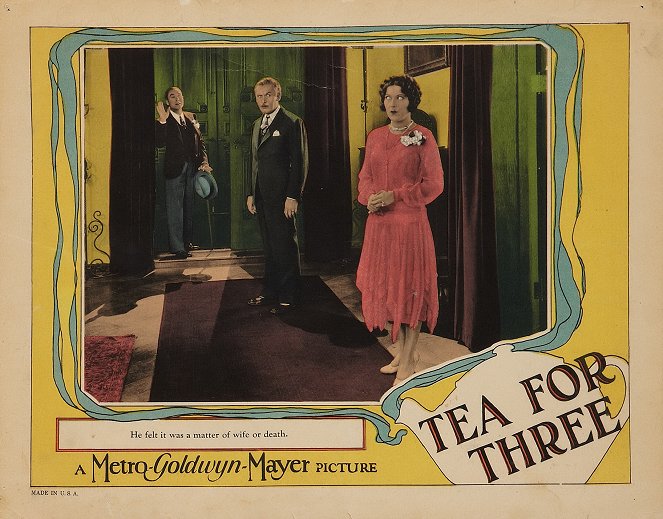 Tea for Three - Lobby Cards