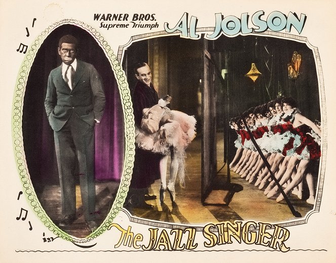 Śpiewak jazzbandu - Lobby karty - Al Jolson