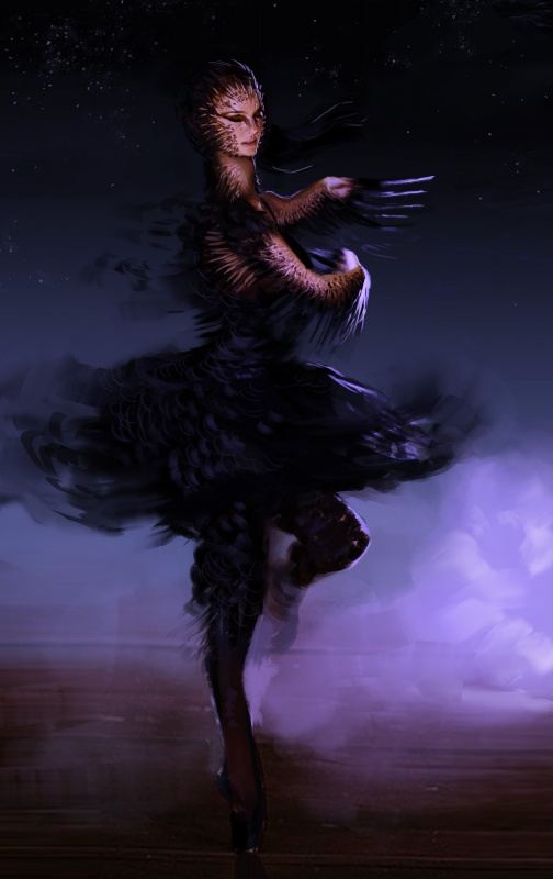 Čierna labuť - Concept art