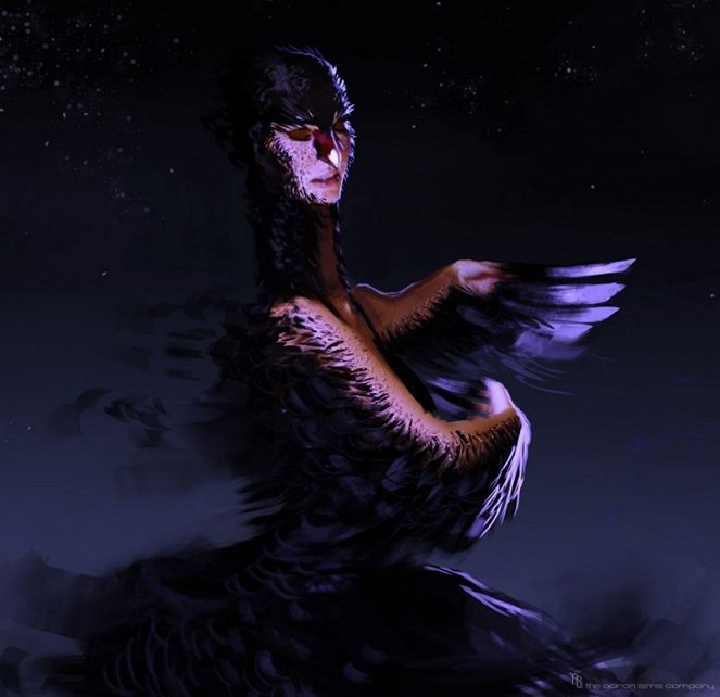 Čierna labuť - Concept art