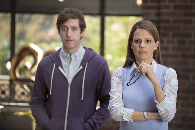 Silicon Valley - Box - Filmfotos - Thomas Middleditch, Suzanne Cryer