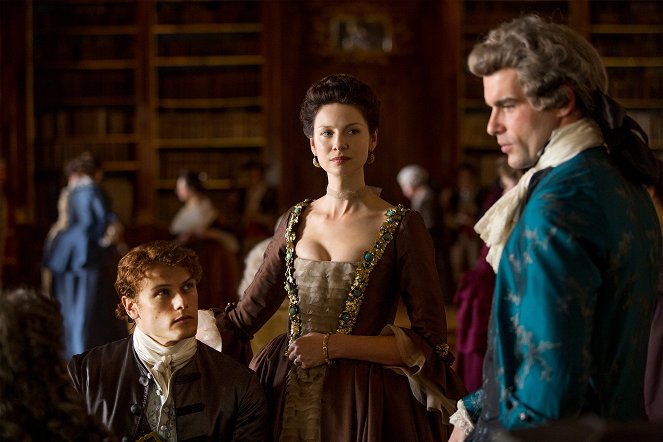 Outlander - La Dame Blanche - Van film - Sam Heughan, Caitríona Balfe