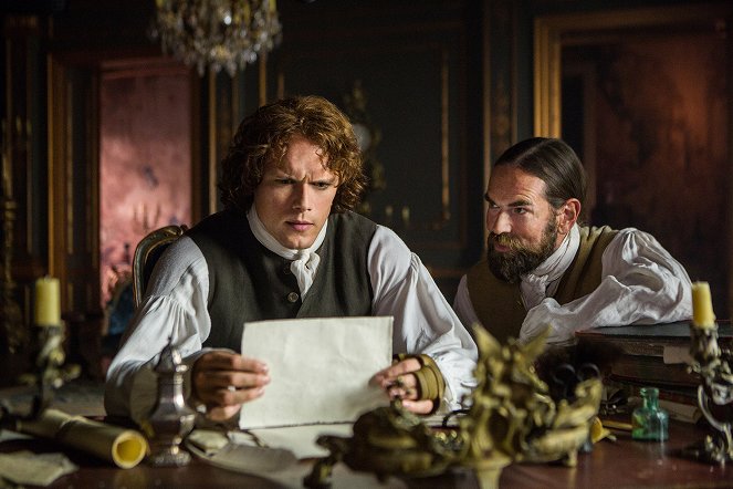 Outlander - Misterne intrygi - Z filmu - Sam Heughan, Duncan Lacroix