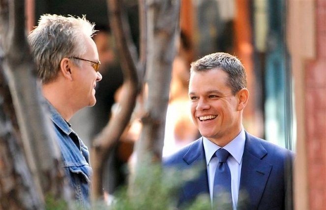 The Adjustment Bureau - kohtalon valvojat - Kuvat kuvauksista - Matt Damon
