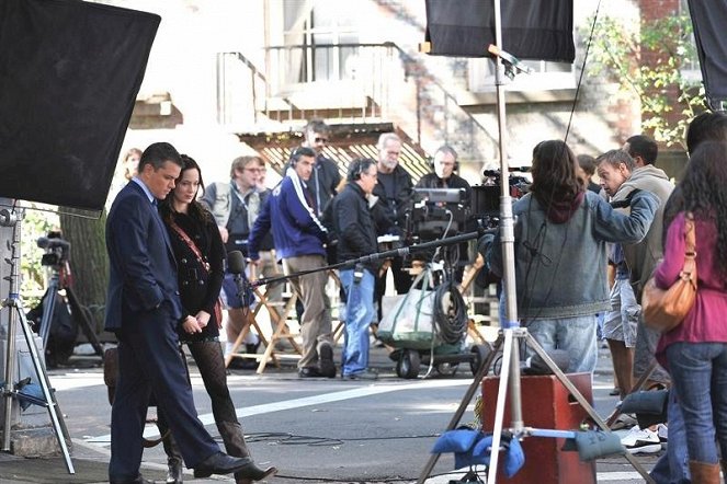 Os Agentes do Destino - De filmagens - Matt Damon, Emily Blunt