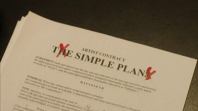 Simple Plan - Singing In The Rain - Film