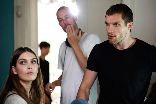 The Model - Dreharbeiten - Maria Palm, Mads Matthiesen, Ed Skrein