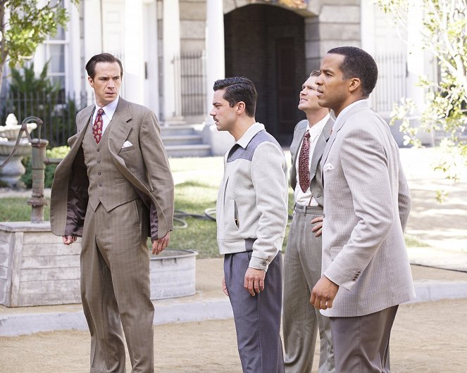 Agent Carter - Hollywood Ending - De la película - James D'Arcy, Dominic Cooper, Chad Michael Murray, Reggie Austin