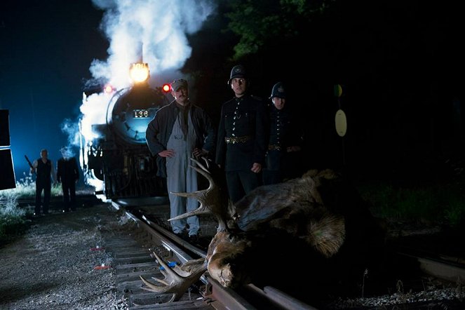 Murdoch Mysteries - A Midnight Train to Kingston - Photos - Jonny Harris, Lachlan Murdoch