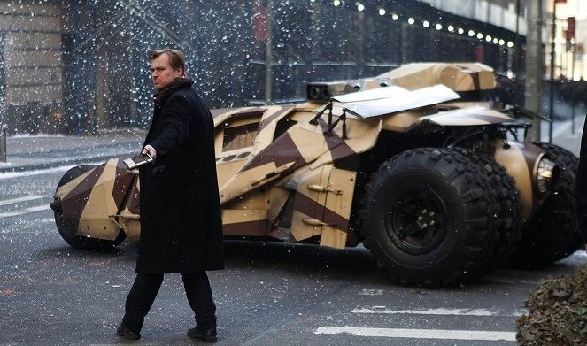 The Dark Knight Rises - Van de set - Christopher Nolan