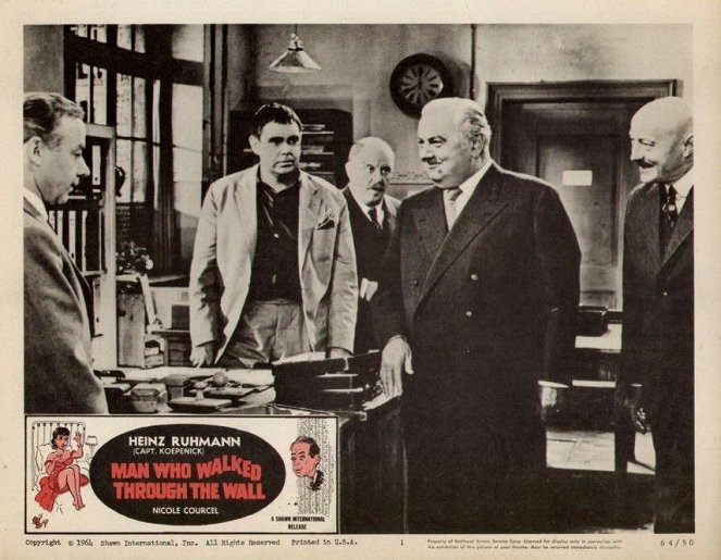 The Man Who Walked Through the Wall - Lobby Cards