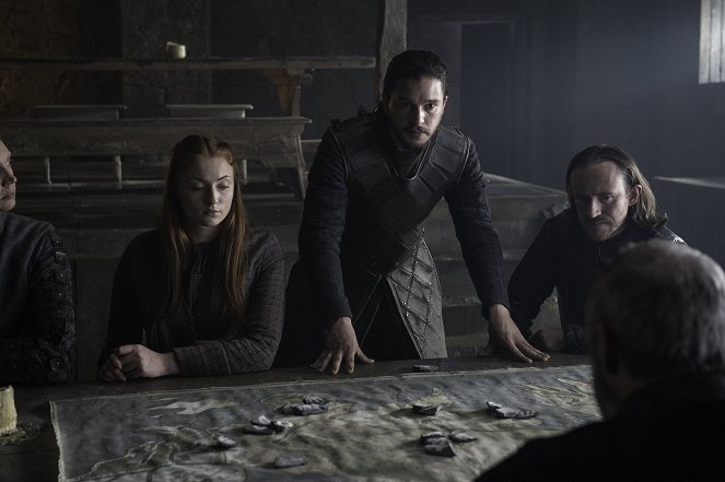 Game Of Thrones - Das Tor - Filmfotos - Sophie Turner, Kit Harington, Ben Crompton