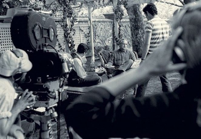 Kmotr - Z natáčení - Marlon Brando