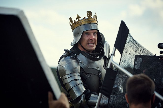 The Hollow Crown - Richard III - Van de set - Benedict Cumberbatch