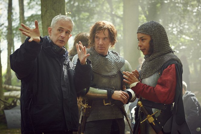 The Hollow Crown - Henry VI - Teil 2 - Dreharbeiten - Dominic Cooke, Benedict Cumberbatch, Sophie Okonedo