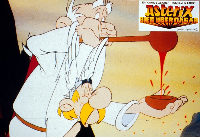 Astérix e a Surpresa de César - Cartões lobby