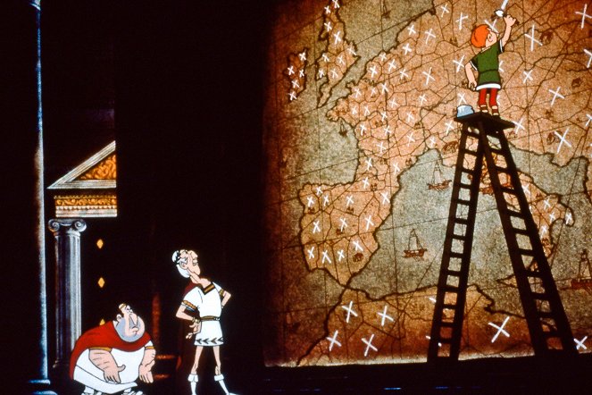 Asterix a překvapení pro Cézara - Z filmu