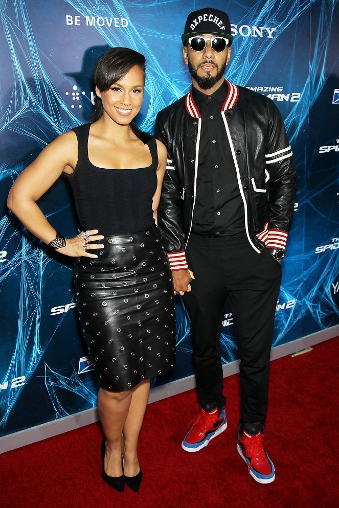 The Amazing Spider-Man 2 - Events - Alicia Keys, Swizz Beatz