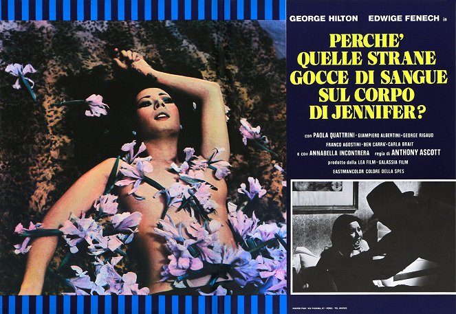 The Case of the Bloody Iris - Lobby Cards - Edwige Fenech