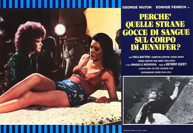 The Case of the Bloody Iris - Lobby Cards - Edwige Fenech